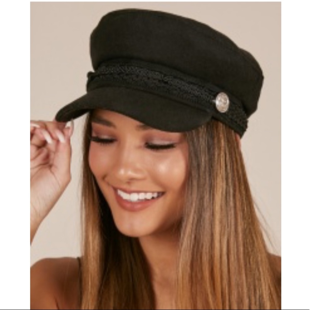 NWT - Black Fiddler Hat